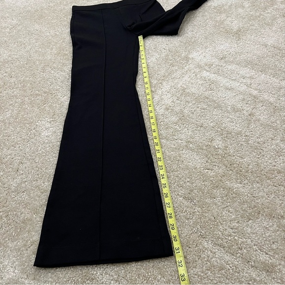 Modern Ambition High Rise Flare Ponte Pant Women's Size Small Black 1765863 NEW - Picture 6 of 16